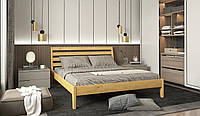 Кровать двуспальная деревянная сосна "Виктория" СТЕММА