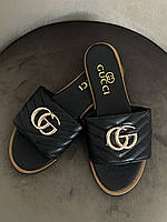 Сандали / тапочки Gucci Slides Black 40 m sale