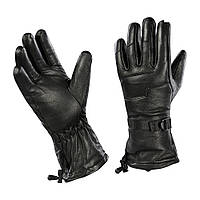 M-Tac перчатки зимние кожаные Black S