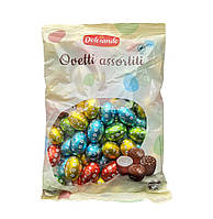 Шоколадні цукерки Dolciando "Ovetti assortiti" 850 гр. Італія Є ОПТ