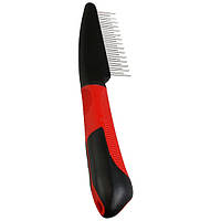 Гребешок с вращающимися зубцами для собак Flamingo Comb Rotating Teeth SH-L, 21 см