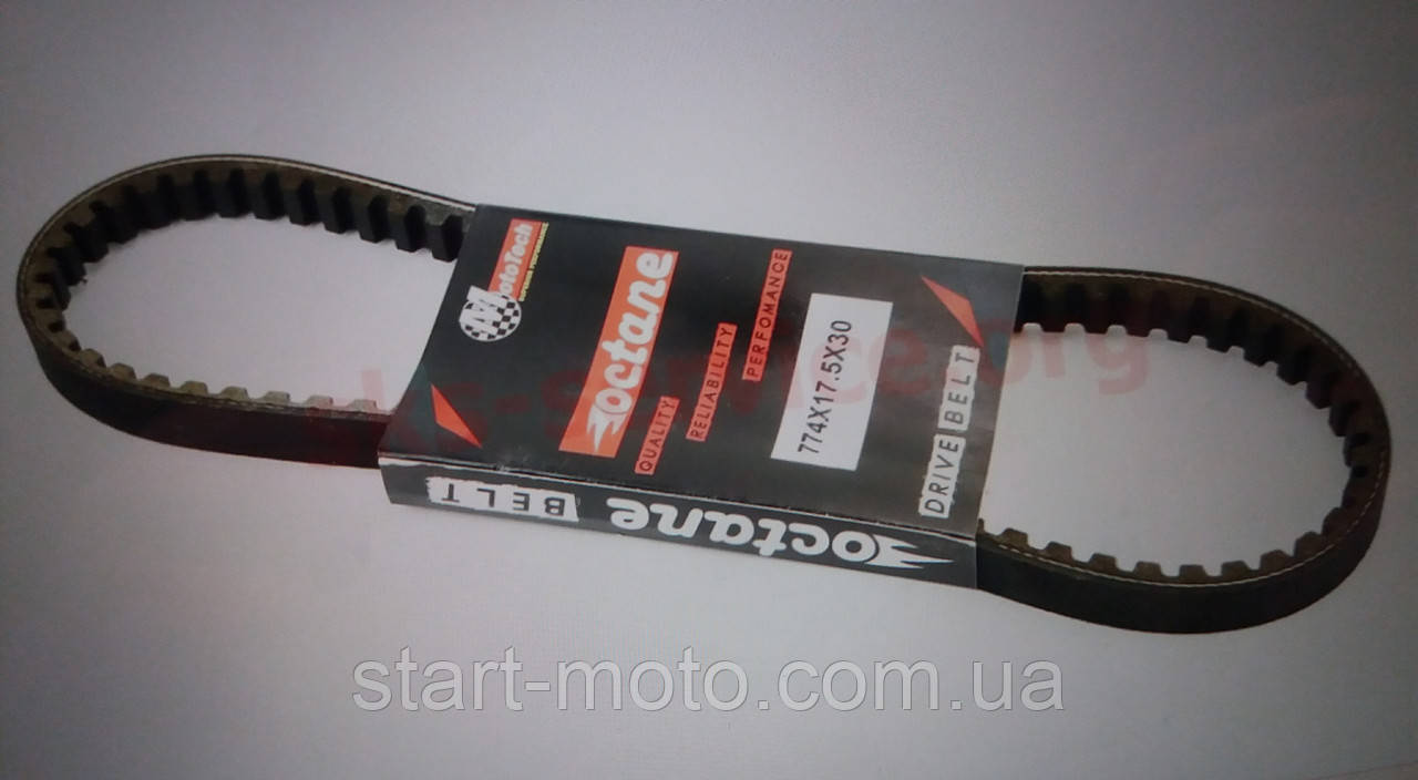 YAMAHA-100 BWS/GRAND AXIS Ремінь варіатора 774х17.5mm фірма MOTOTECH OCTANE — Висока якість 4VP-17641-00, фото 1