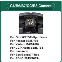 Камера заднього виду GreenYi VW Golf Polo CC Beetle Magotan B6 B7L B8 EOS T-roc Passat G6/B6/B7/CC/B8 CCD720x480P-155Deg AHD720P-CVBS720P