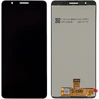 Дисплей для Samsung A013/А01 Core 2020 (GH82-23392A) модуль (экран,сенсор) сервисный оригинал, Черный