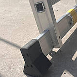 2-х секційна драбина 6 метрів складна, алюмінієва драбина 12 сходин, фото 4