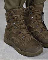 Ботинки тактические мужские на шнуровке Берцы армейские для мужчин Обувь туристическая
