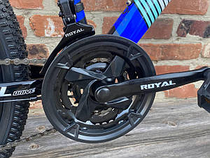 Велосипед Royal 27.5-18" DRIVE чорно-синій 2024