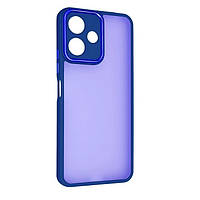 Чохол Fiji Lens для Realme C51 (RMX3830) бампер матовий з захистом блока камер Blue