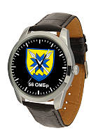 Мужские наручные часы с шевроном воинской части 56 ОМБр