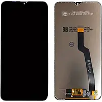 Дисплей для Samsung M105/A105/M10/A10 2019 (GH82-19124A) модуль (экран,сенсор) сервисный оригинал, Черный
