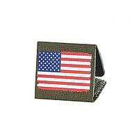 M-Tac MOLLE Patch флаг США Full Color/Ranger Green