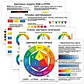 Колірне Коло Плакат. Набір навчальних плакатів за кольорознавством -5шт, А3 формат Код/Артикул 198, фото 2