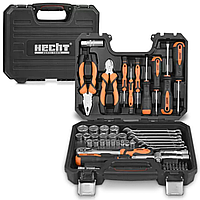 Ручные инструменты строительные универсальный набор HECHT 2076 Набор головок Набор ключей для мелкого ремонта