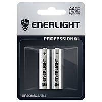 Аккумуляторные батарейки АА ENERLIGHT Professional AA 2700mAh BLI 2 шт N NX, код: 8365229