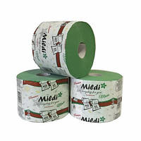 Папір туалетний Mildi Premium Maxi 65м 200 відривів зелений (9 рулонів в упаковці)