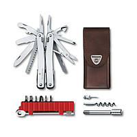 Мультитул Victorinox Swisstool Spirit X Plus Ratchet Серебристый (3.0236.L) NX, код: 7431904