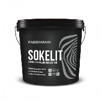 Фасадная краска для цоколя Kolorit Sokelit 9 L база А (Колорит Сокелит) 1л