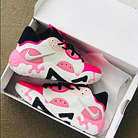Eur42 Nike PG 6 White/Black-Pink Пол Джордж рожеві мужские женские детские баскетбольные кроссовки