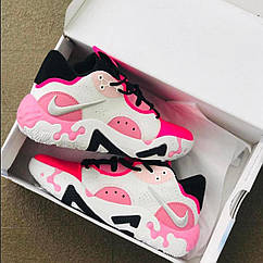 Eur40-46 Nike PG 6 White/Black-Pink Пол Джордж рожеві чоловічі жіночі дитячі баскетбольні кросівки