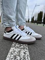 Adidas (Всі інші) Adidas Samba White Black Gum 40 m sale