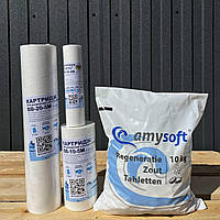 Соль таблетированная для смягчения воды Amysoft, 10кг (Германия)