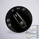 Перемикач світла фар Volkswagen тонкий перемикач головного світла машини Чорний, фото 3