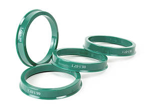 GETMANN <unk> Комплект центрувальних кілець 66.1 х 57.1 Термопластик 280 °C