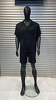 Шорты dior лето + Мужская футболка Dior, Летний мужской костюм dior черный