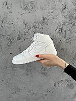 Nike Jordan 1 White mid m sale