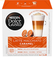 Кофе в капсулах NESCAFE Dolce Gusto Latte Macchiato Caramel 16 шт