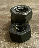 Гайка М24 шестигранна стандартна метрична вагова без покриття ГОСТ5927-70 DIN 934 крок різьби 3,0 мм, фото 2