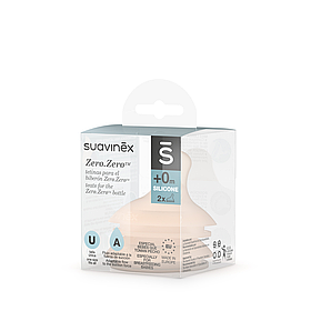 Соска для пляшечки Suavinex Zero адаптивний потік