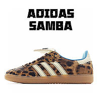 Кроссовки женские Adidas Samba Pony Wales Bonner Leopard / IE0578