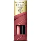 Max Factor, Lipfinity Lip Color, двухфазная жидкая помада с длительным эффектом, оттенок 102 Glistening