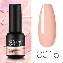 Nailwind тілесний гель-лак 8 мл. - нейл вінд гель лак для нігтів 8015