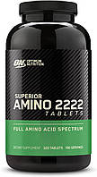 Амінокислоти Optimum Nutrition Superior Amino 2222 320 tab оптимум нутрішн аміно amino energy
