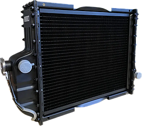 Радиатор медный МТЗ-80, баки медные 82 (4-рядные) медные, латунные (S.I.L.A AC) (cat.70u-1301010)