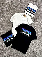 Patagonia Футболка патагония мужская Черная футболка Patagonia мужская футболка patagonia одежда Patagonia