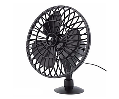 Вентилятор в автомобіль 12 V (d 4" — 10 см) на присоску Dk