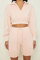 Женские шорты нежно-розового цвета бренда Oh Polly (BO+TEE)
