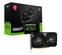 MSI GeForce RTX 4060 Ventus 2X Black OC 8GB GDDR6 (RTX 4060 VENTUS 2X BLACK 8G OC)