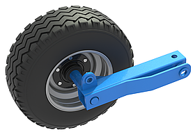 Колесо опорне в зборі МАК