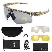 Тактические защитные очки Daisy X11 очки хаки с поляризацией UP, код: 8447058