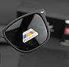 Сонцезахисні окуляри RAY BAN Wayfarer поляризаційні антивідблискові UV400 (арт. 7004) чорні матові, фото 7