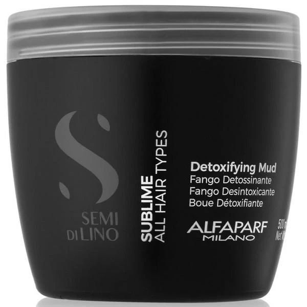 Глина-детокс для шкіри голови Alfaparf Milano Semi Di Lino Detoxifying Mud 500 мл
