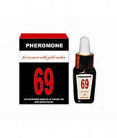Жіночі парфуми з феромонами Pheromone 69 для дівчат 89802 10 мл UP, код: 6592567
