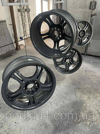Порошковая покраска автомобильных дисков, фото 1