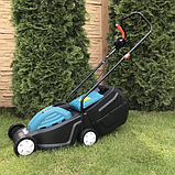 Садова електрична газонокосарка Makita ECLM32E, фото 4