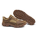 Тактичні кросівки літні койот закритого плану, військове взуття Грифон, фото 4