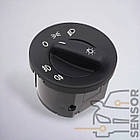 Перемикач світла фар Skoda Octavia, штатний блок керування світлом Шкода Октавія, фото 3